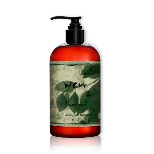 WEN by Chaz Dean Cleansing Conditioner - Cleansing Conditioner for Hair, Shampoo & Conditioner Cowash for Fine or Curly Hair, Co Wash with Rosemary Oil - Tea Tree, 16 Fl Oz (Pack of 1)