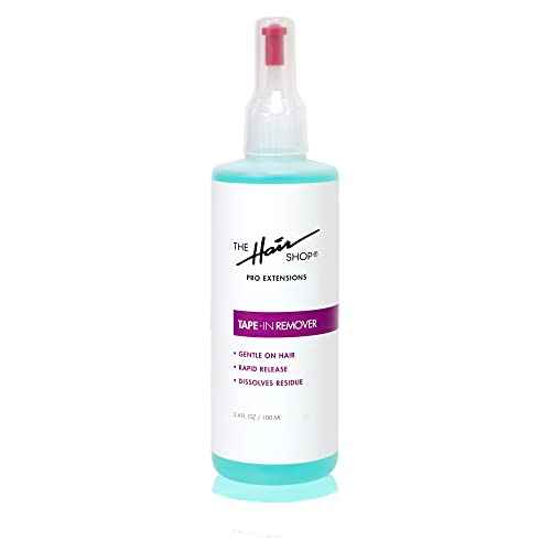 X10 Pro-Tools Tape-in Remover by The Hair Shop, Professional Salon Quality Tape-in Skinweft Smart Tabs Formula, Precision Bottle, Safe & Alcohol-Based