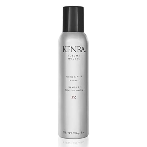 Professional Volume Mousse 12 | Firm Hold Mousse | Alcohol Free | Non-drying, Non-flaking Lightweight Formula | Tames Frizz & Conditions | Thermal Protection up to 45F | All Hair Types