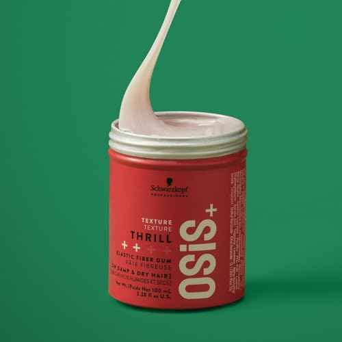 OSiS+ Thrill Fibre Gum - Medium Hold Flexible Style Control with Natural Shine