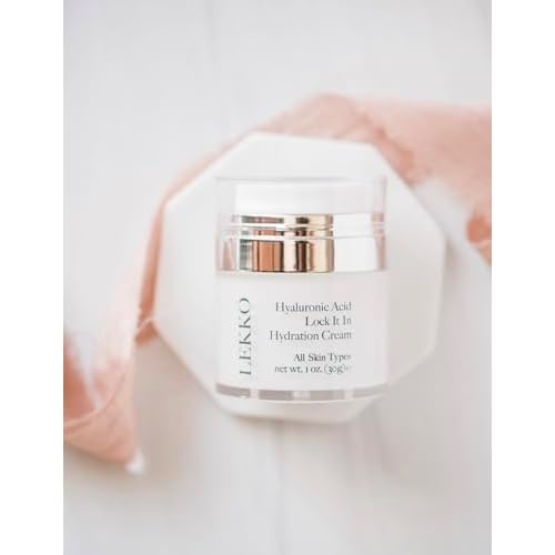 LEKKO Aesthetics Hyaluronic Acid Lock It In Hydration Cream (1.0 Fl Oz)