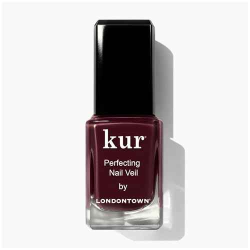 LONDONTOWN Nail Veil Enhancing Nail Care - Nail Protectant, Nail Strengthener, Natural Tint, Vegan and Cruelty-Free, Chip-Resistant