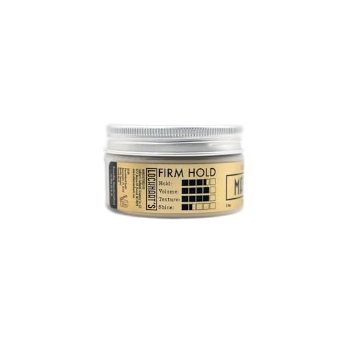 Lockhart¡¯s Professional Matte Clay - Handcrafted Pomades For Men - Made With Kaolin & Beeswax - Medium/Firm Hold, Natural Matte Finish - Handcrafted Styling Clay for Textured Looks (3.4oz)