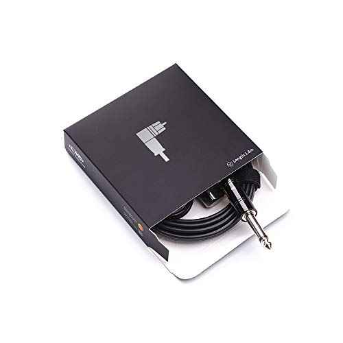Hawink Rotary Tattoo Machine Pen Spare Power Cord RCA Connector£¨Black£© P315C-1