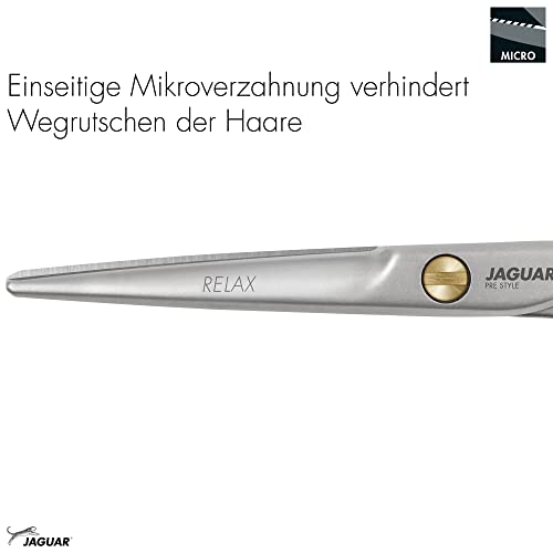 JAGUAR Pre Style Relax Hairdressing Scissors, 5-Inch Length, 0.03597 kg