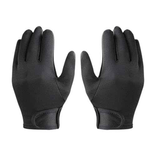 Pistro Set of 2 Heat Resistant Hairdressing Gloves for Curling & Straightening, Five Finger Design, Protective Finger Covers for Salon Styling