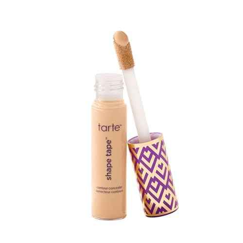 tarte shape tape concealer ? Full-Coverage, Matte Finish for Under Eye, Dark Circles, Fine Lines, Redness & Discoloration, Longwear, Dermatologist-Tested, Vegan, Cruelty-Free
