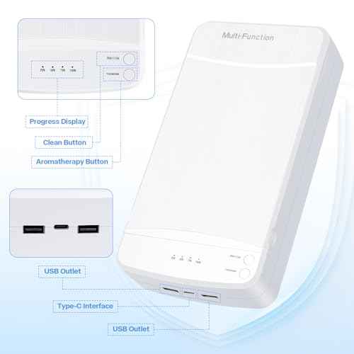 Nail Tool Sterilizer with Blue Light,LXIANGN Portable USB Sterilizating Box for Manicure Salon,Tweezers,Tattoo,Scissors,Jewelry,Phone, Watch,Keys