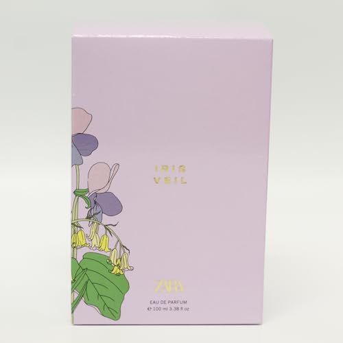 Zara Iris Veil Women Perfume Soft Feminine Scent Everyday Floral Fragrance Eau de Parfum EDP 100ml (3.4 fl. oz)