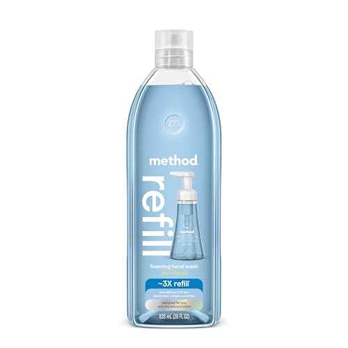 Method Foaming Hand Soap Refill, Sea Minerals, Recyclable Bottle, 28 oz, (Pack of 1) (Packaging May Vary)