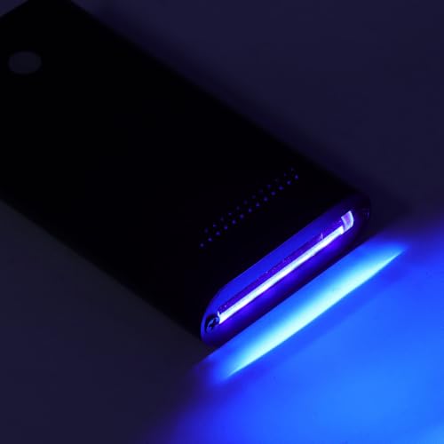 Hair Extension Light, Fast Curing Wig Extension Light with 6 Pcs 395nm LED beads, 5000mAh Rechargeable Portable Extension Lamp for Home & Salon