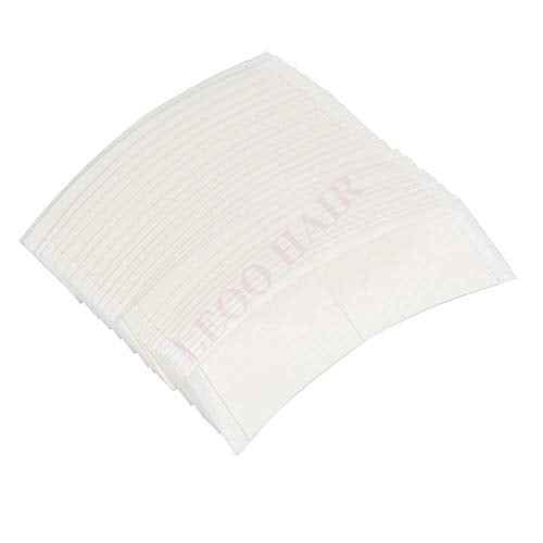 Ultra Hold | Double Sided Blue Hair Tape Sticker Strip Adhesive Holder Waterproof for Human Hair Men & Women Toupee Tape Lace Wig Hair System Replacement Extension | Contour C(36pcs x 1 Bag)