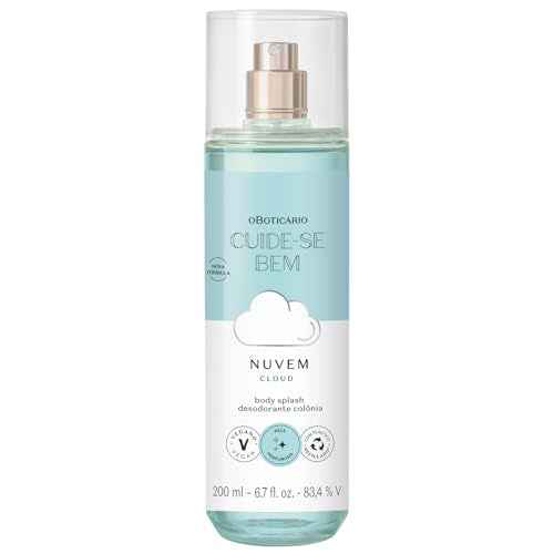 O Botic?rio Cuide-se Bem Cloud Body Splash, Refreshing and Hydrating Fragrance Mist, 6.7 Ounce (200ml)