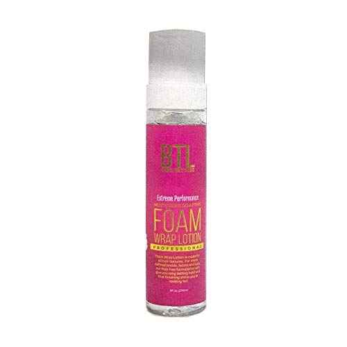 VANESSA BTL Professional Moisture Sculpting Foam Wrap Lotion, Supreme Performance (Pink Bottle)
