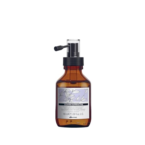 Davines Naturaltech CALMING Superactive Soothing Serum, Irritation Relief For Sensitive Scalps, 3.38 Fl. Oz.