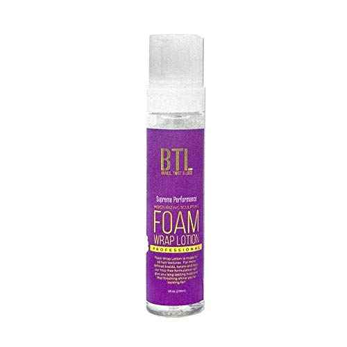 VANESSA BTL Professional Moisture Sculpting Foam Wrap Lotion, Supreme Performance (Pink Bottle)