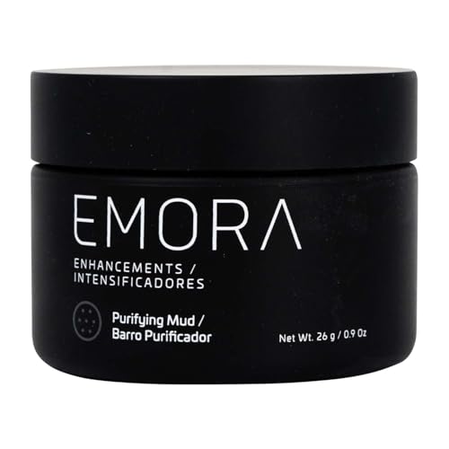 ACTIVZ Emora Purifying Mud - Skincare Mask with Kaolin Clay, Papain, and Honey to Remove Impurities, Exfoliate, and Promote Radiance - 26g