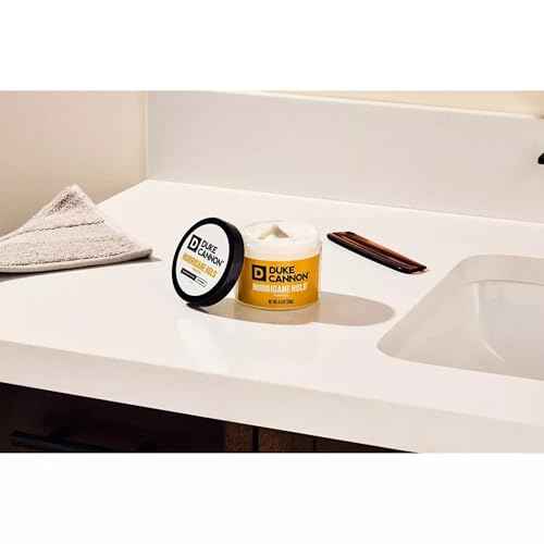 Duke Cannon Hurricane Hold Pomade ? 4.6 oz ? Extra Strong Hold, No Shine, Water-Based for Easy Washout, Long-Lasting Hair Control