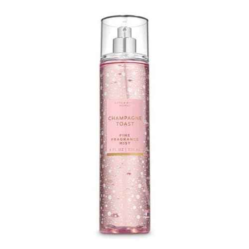 Bath and Body Works - Champagne Toast - 3 pc. Gift Set - Moisturizing Body Wash, Fine Fragrance Mist and Ultra Shea Body Cream - (2019 Edition)