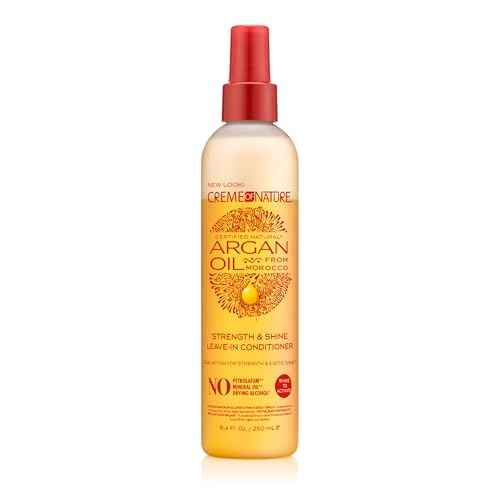 Creme of Nature, Argan Oil Leave In Conditioner, Detangling and Conditioning Formula for Normal Hair 8.45 Fl Oz