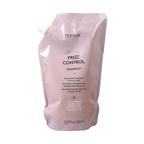 LAKM? Teknia Frizz Control Shampoo, Anti Frizz Shampoo for Frizzy or Curly Hair