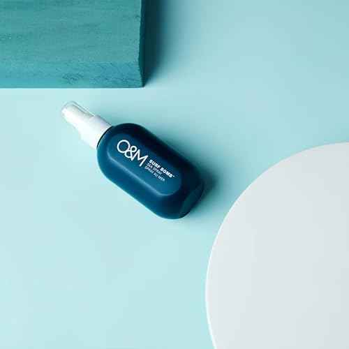 O&M Surf Bomb Sea Salt Texture Spray, Natural Texturizing Mist for Beach Waves, Hair Styling Product for Women & Men, Vegan Formula, UV Protection, Hair Volume Enhancer, 150ml