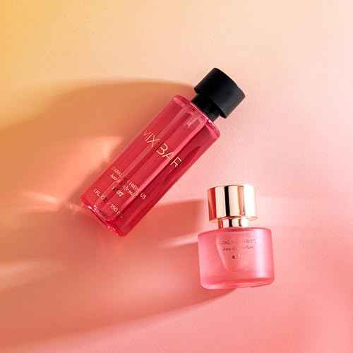 MIX:BAR Sparkling Hibiscus Hair + Body Mist, Bedroom Linen Spray - Notes of Bergamot, Hibiscus, Champagne Bubbles, Cashmere Musk, Fruity Scent, 5oz