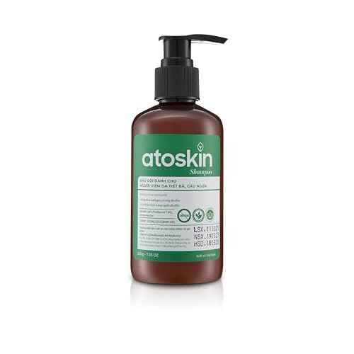 Atoskin Shampoo ? for Seborrheic Dermatitis - Helps Reduce Oil & Improve Scalp Comfort (6.8 oz)