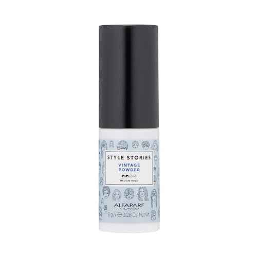 Alfaparf Milano Style Stories Vintage Texturizing Powder - Medium Hold, Lightweight Volumizing Powder - Matte Finish - Adds Volume, Texture and Lift