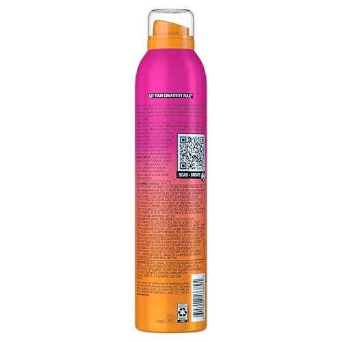 TIGI Bed Head Frizz Control Flexible Hold Hairspray for Long Lasting and Flexible Hold, Keep It Casual Brushable Hair Spray, 12.1 Oz