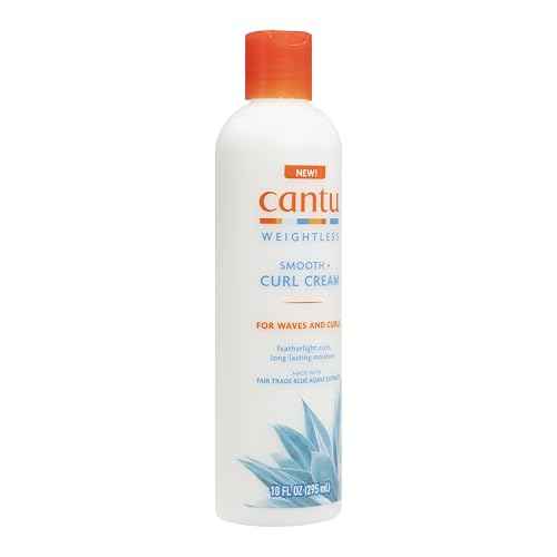 Cantu Weightless Smooth + Curl Cream, 10 fl oz