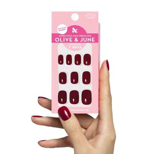 Olive & June Classic Super Stick Mani Press On Nails