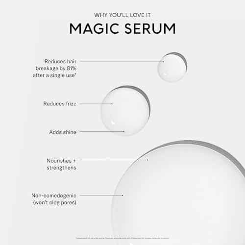 SEEN Magic Serum, Fragrance Free - Non-Comedogenic & Sulfate-Free Hair Serum- Anti Frizz- Dermatologist-Developed - Safe for Sensitive, Eczema & Acne Prone Skin