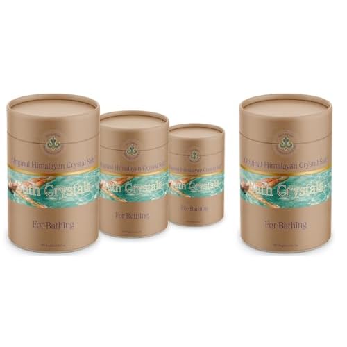 Original Himalayan Crystal Salt - Bath Salts for Hydration, Detox and Relaxation Bathing (4)