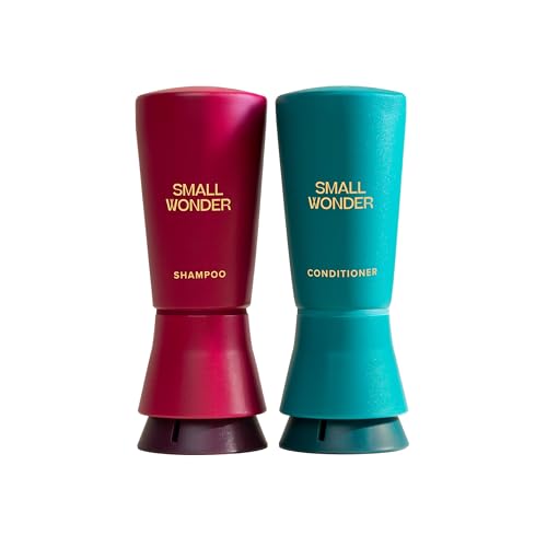 SMALL WONDER¢ç Signature Shampoo and Conditioner Set (50-80 Washes) ? Sulfate Free, Paraben-Free, Color-Safe, Powder to Creamy Lather Formula (Signature Shampoo & Conditioner Set)