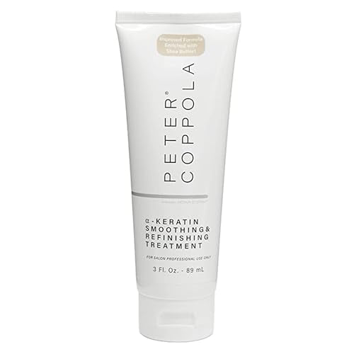 PETER COPPOLA a-Keratin Smoothing And Refinishing Treatment - Semi-Permanent Keratin Hair Treatment Smoothes, Nourishes, And Repairs the Hair - Formaldehyde-Free, Aldehyde-Free (3 Ounce)