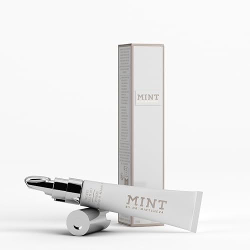 MINT Lip & Eye Serum (15 ml) ? Anti-Aging Treatment with Aloe Vera, Betaine & Vitamin E ? for a youthful appearance - 96% Natural Ingredients ? Vegan