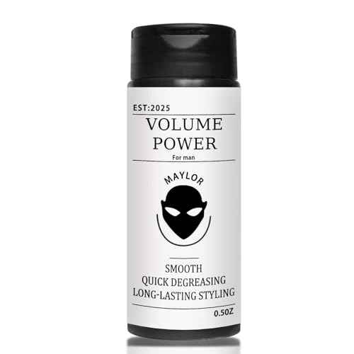 Texture Powder for Men - Volumizing & Texturizing Styling Powder - Matte Finish for Thicker Looking Hair, Lightweight Fluffy Formula (01)