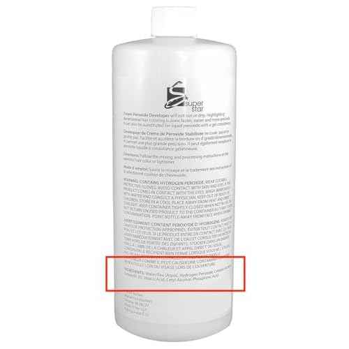 Super Star Cream Peroxide Developer 40 Volume - 16 Oz