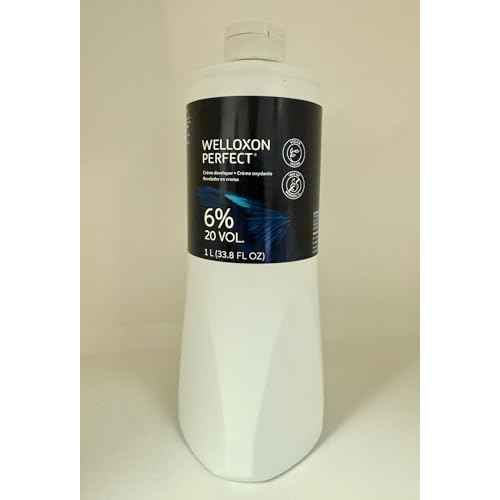 Welloxon Perfect 20 Volume / 6% Cream Developer 33.8oz, for Koleston Perfect Hair Color, Toning and Root Touch-ups