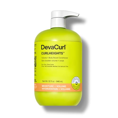 DevaCurl CurlHeights Volume + Body Boost Conditioner, 12 oz