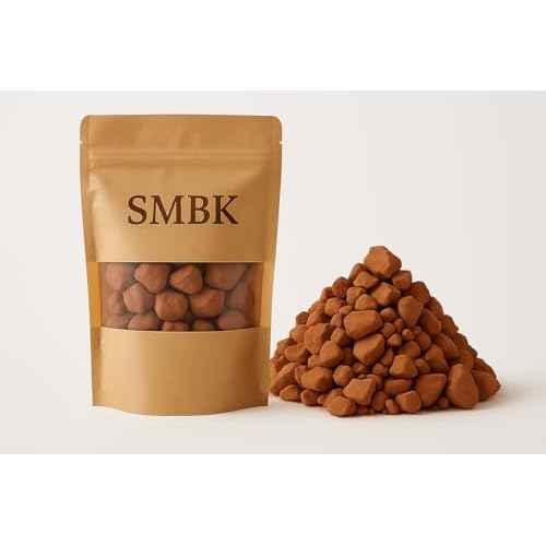 SMBK Red Clay,Edible Clay Chunks, Natural Clay,Organic Clay,Clay Mask,Natural Mud Mask,7OZ (200GM)