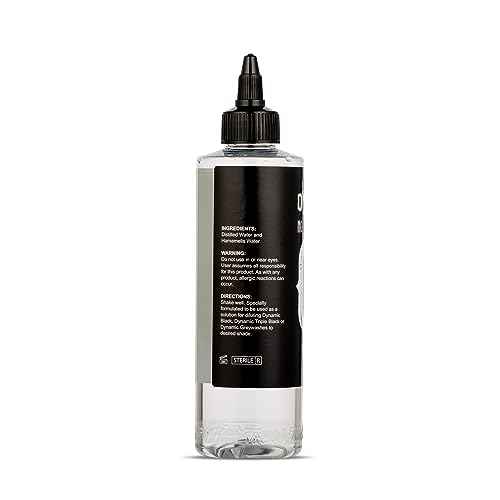 Dynamic Color Co.- No. 00 Tattoo Ink Mixing Solution, Premium Shading Solution Tattoo for Artists, Purest Hospital-Grade Water Mixed with Witch Hazel for Soothing Quality and Visible Smoothness (4)