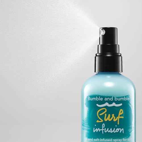 Bumble and bumble. Surf Infusion Oil and Sea Salt Spray | Conditioning | Adds Texture + Shine | Wavy, Straight, 3.4 Fl Oz