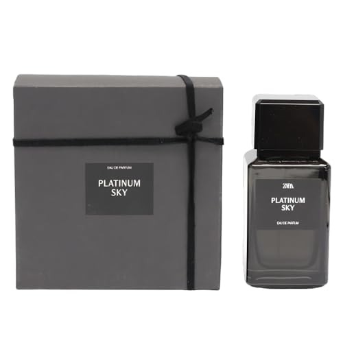 Zara Platinum Sky Cologne for Men EDP Eau De Parfum 100 ML (3.4 FL OZ)