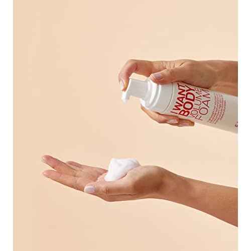 ELEVEN AUSTRALIA I Want Body Volume Foam - Lightweight Mousse for Full, Thick Hair, Adds Volume & Texture, Ideal for Fine to Medium Hair Types - 6.8 Fl Oz