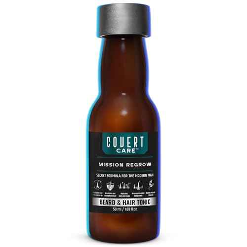 Hair and Beard Thickening Serum for Men ? Lightweight Root Activator for Thinning Hair, Scalp Nourishment for Fuller, Stronger-Looking Hair