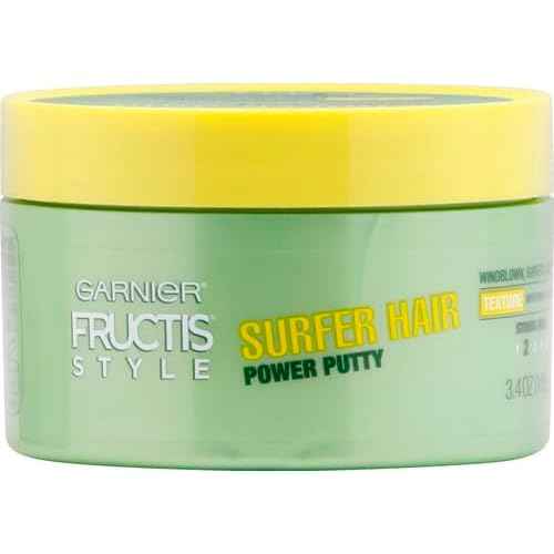Garnier Fructis Style Surfer Hair Power Putty, 3.4 Oz, 1 Count (Packaging May Vary)