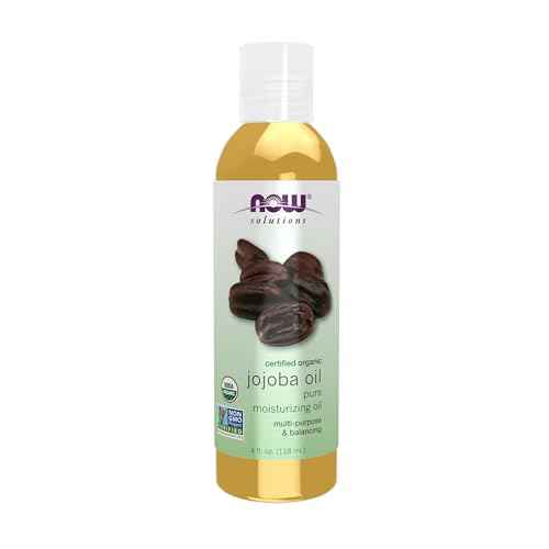 NOW Solutions Organic Jojoba Essential Oil, 4-Ounce