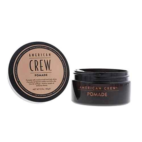 Men's Hair Pomade by American Crew, Medium Hold with High Shine, 3 Oz (Pack of 2)
